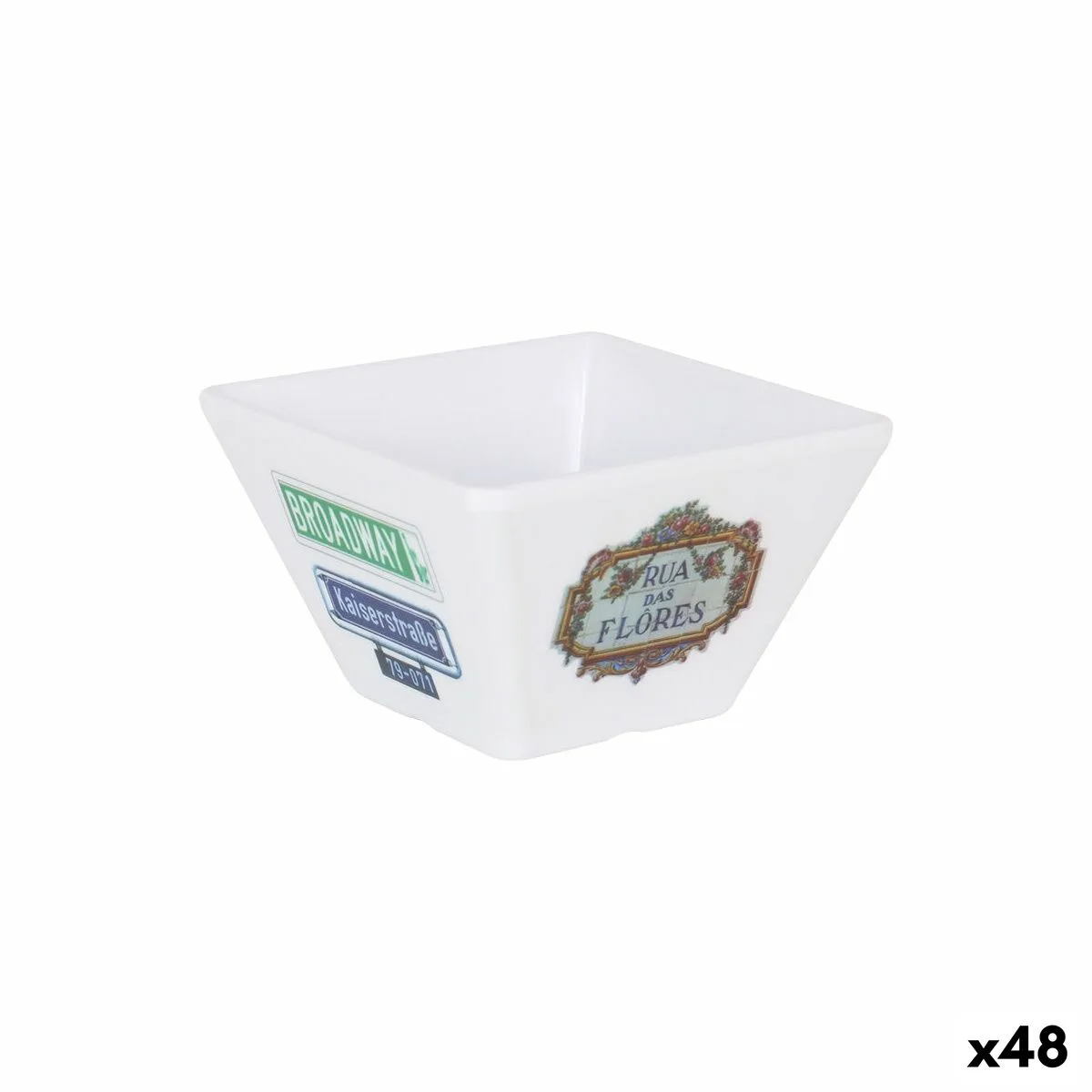 BOL PARA APERITIVOS 10 X 10 X 6 CM (48 UNIDADES)