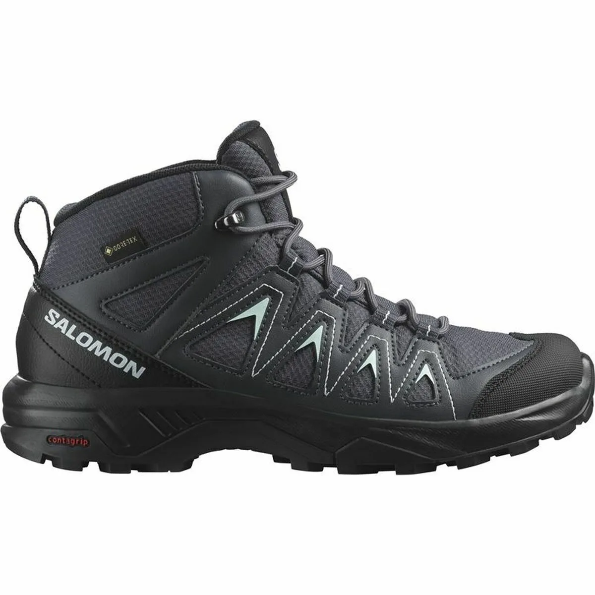BOTAS DE MONTAÑA SALOMON X BRAZE MID GORE-TEX MUJER NEGRO