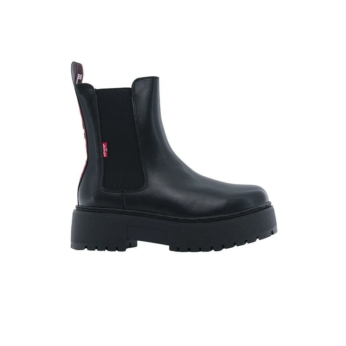 BOTAS CASUAL INFANTILES LEVI'S ASHLEY REFRESH VCOO0043S 0003 NEGRO