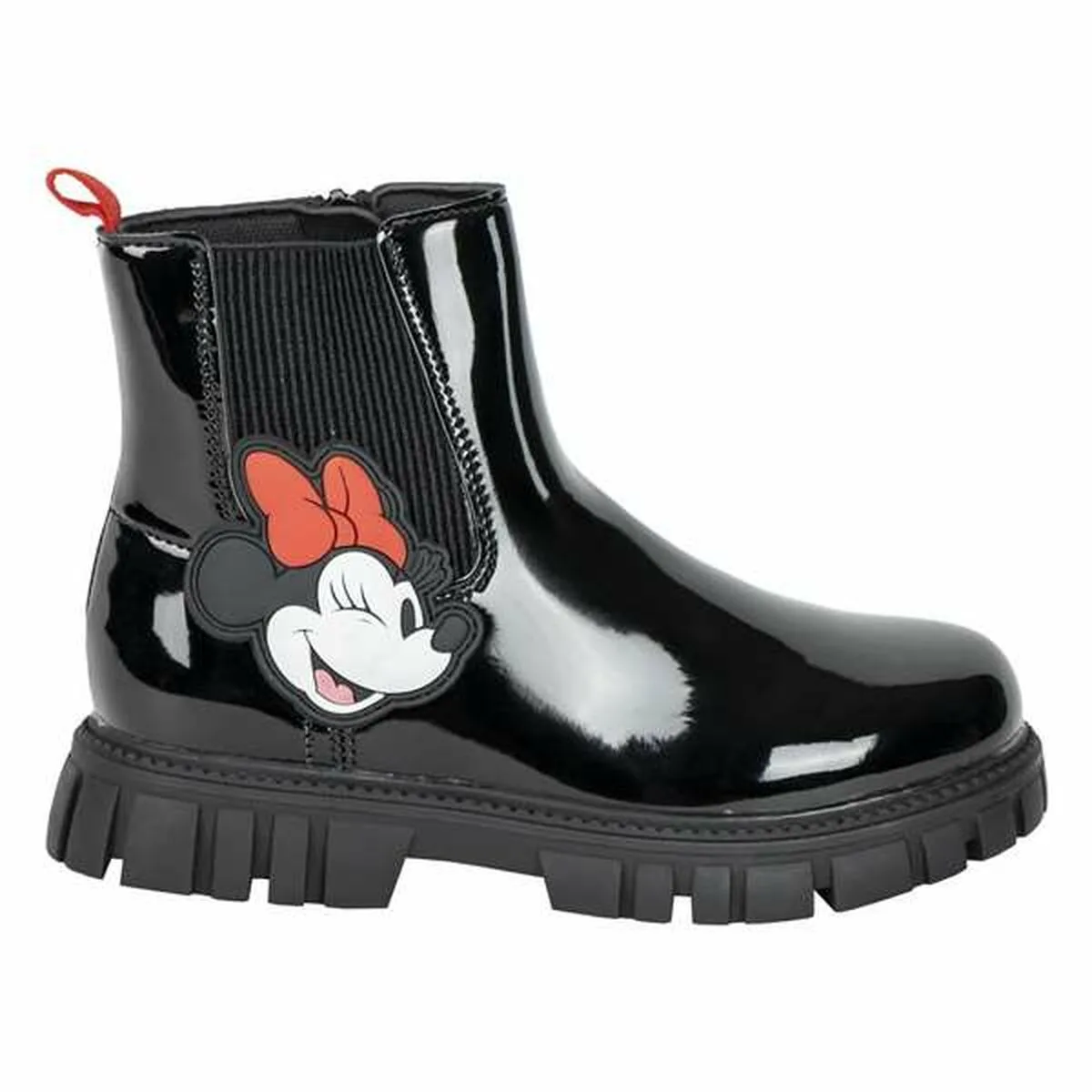 BOTAS CASUAL INFANTILES MINNIE MOUSE NEGRO