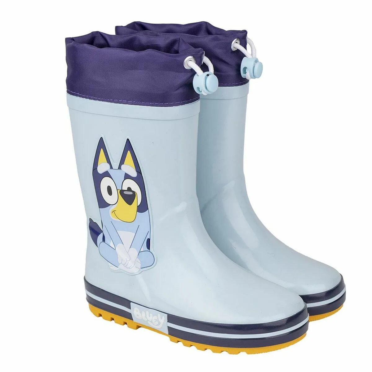 BOTAS DE AGUA INFANTILES BLUEY AZUL CLARO