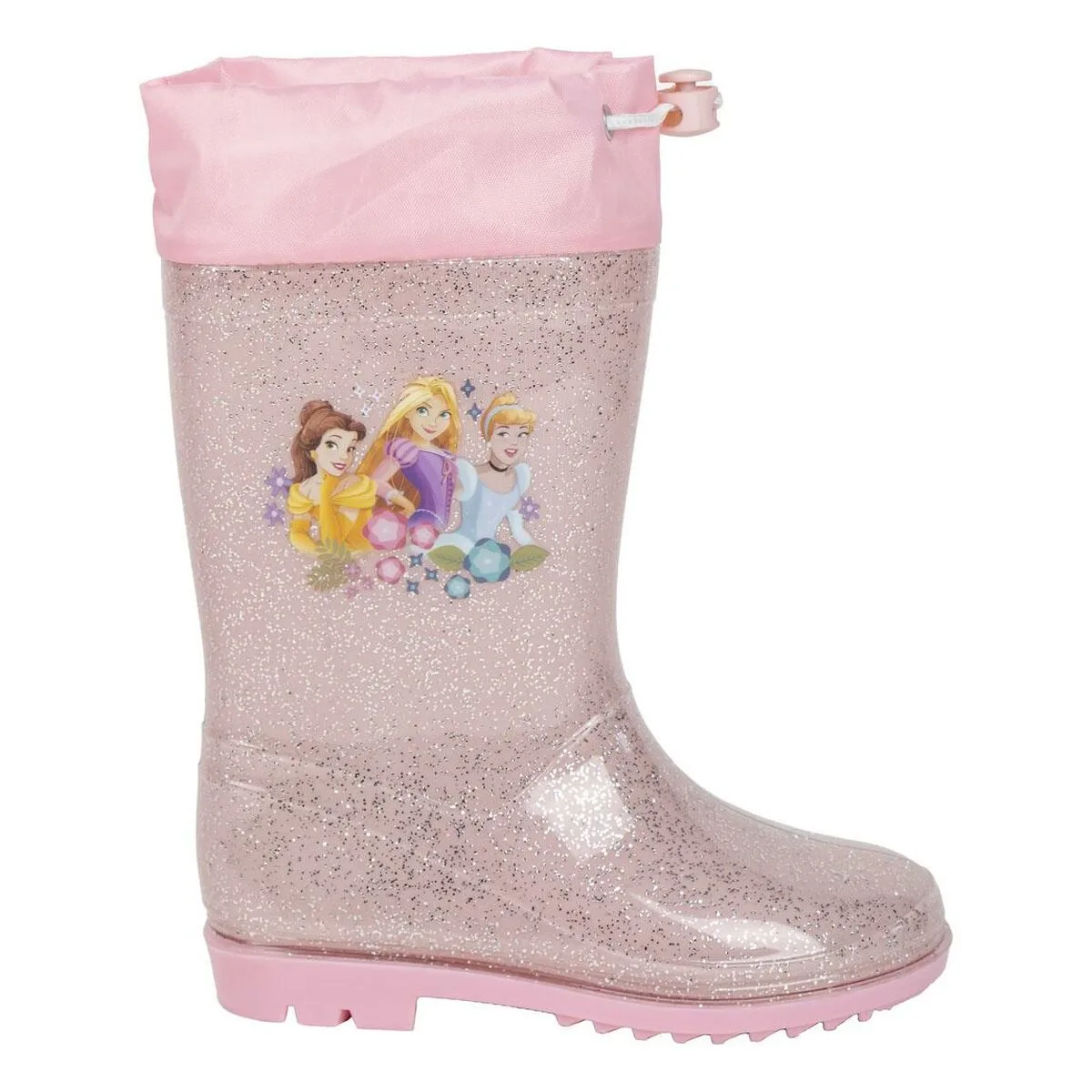 BOTAS DE AGUA INFANTILES DISNEY PRINCESS ROSA