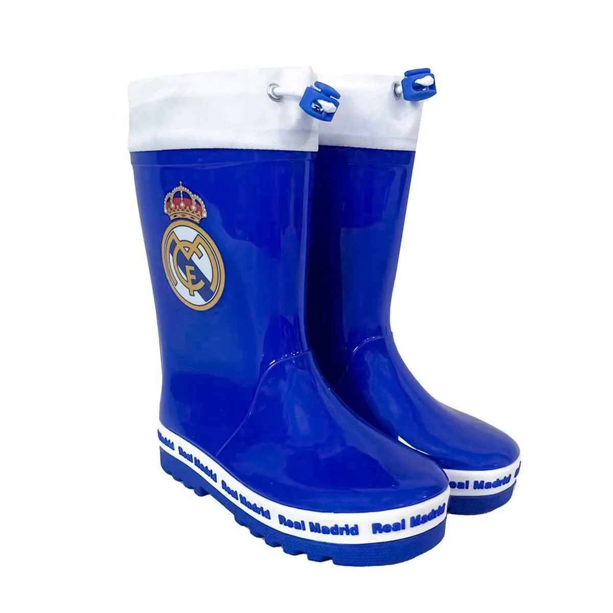 BOTAS DE AGUA INFANTILES REAL MADRID C.F. AZUL