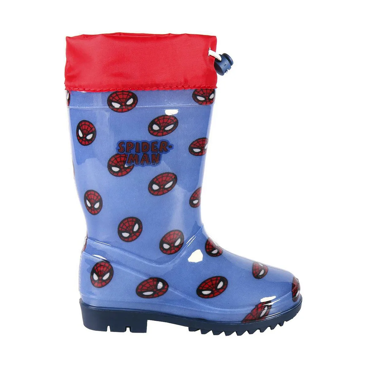 BOTAS DE AGUA INFANTILES SPIDER-MAN AZUL