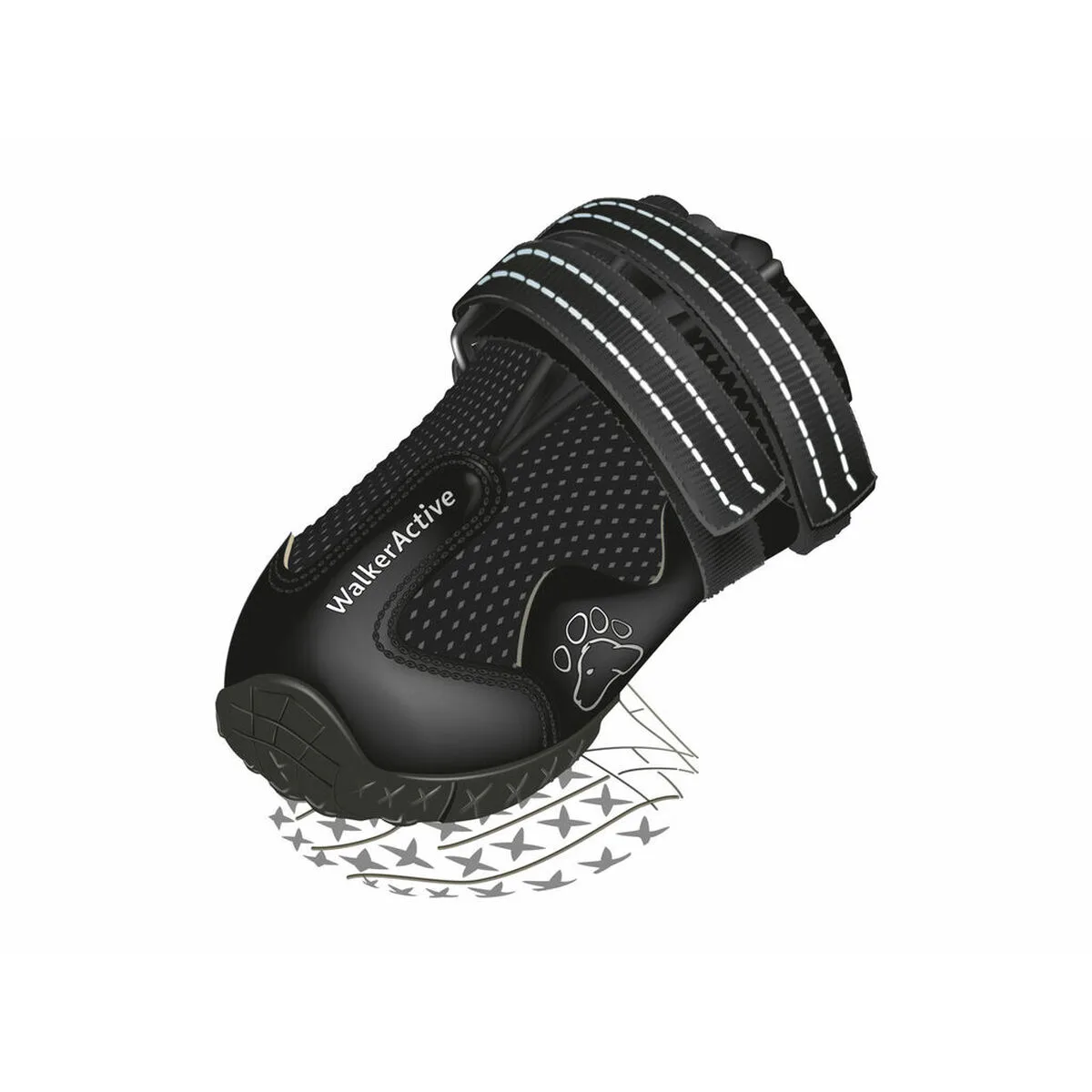 BOTAS TRIXIE 19464 NEGRO (M - L)