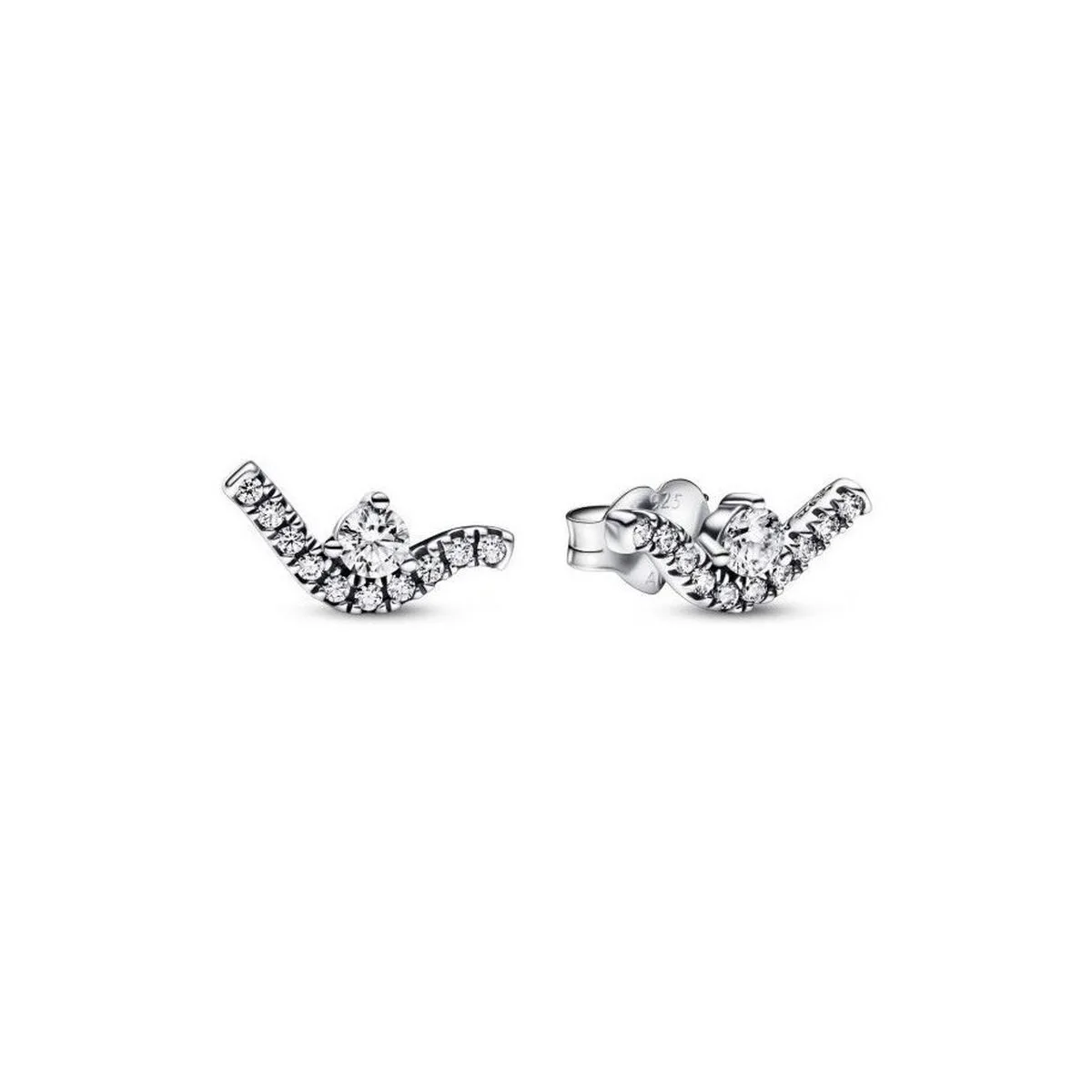 PENDIENTES MUJER PANDORA SPARKLING WAVE PLATA DE LEY 925