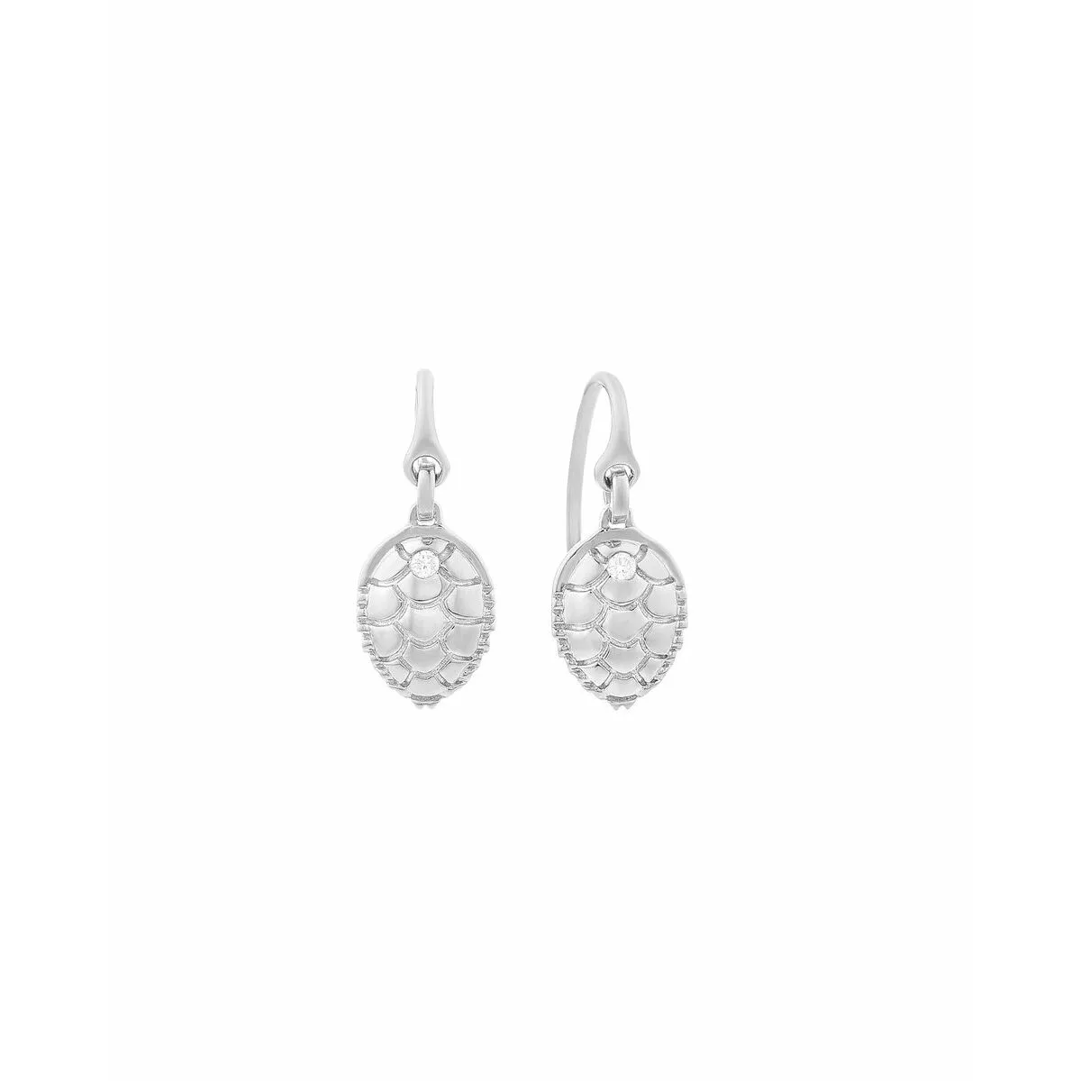 PENDIENTES MUJER SECRECY E8640CDAWA900 PLATA DE LEY 2 CM