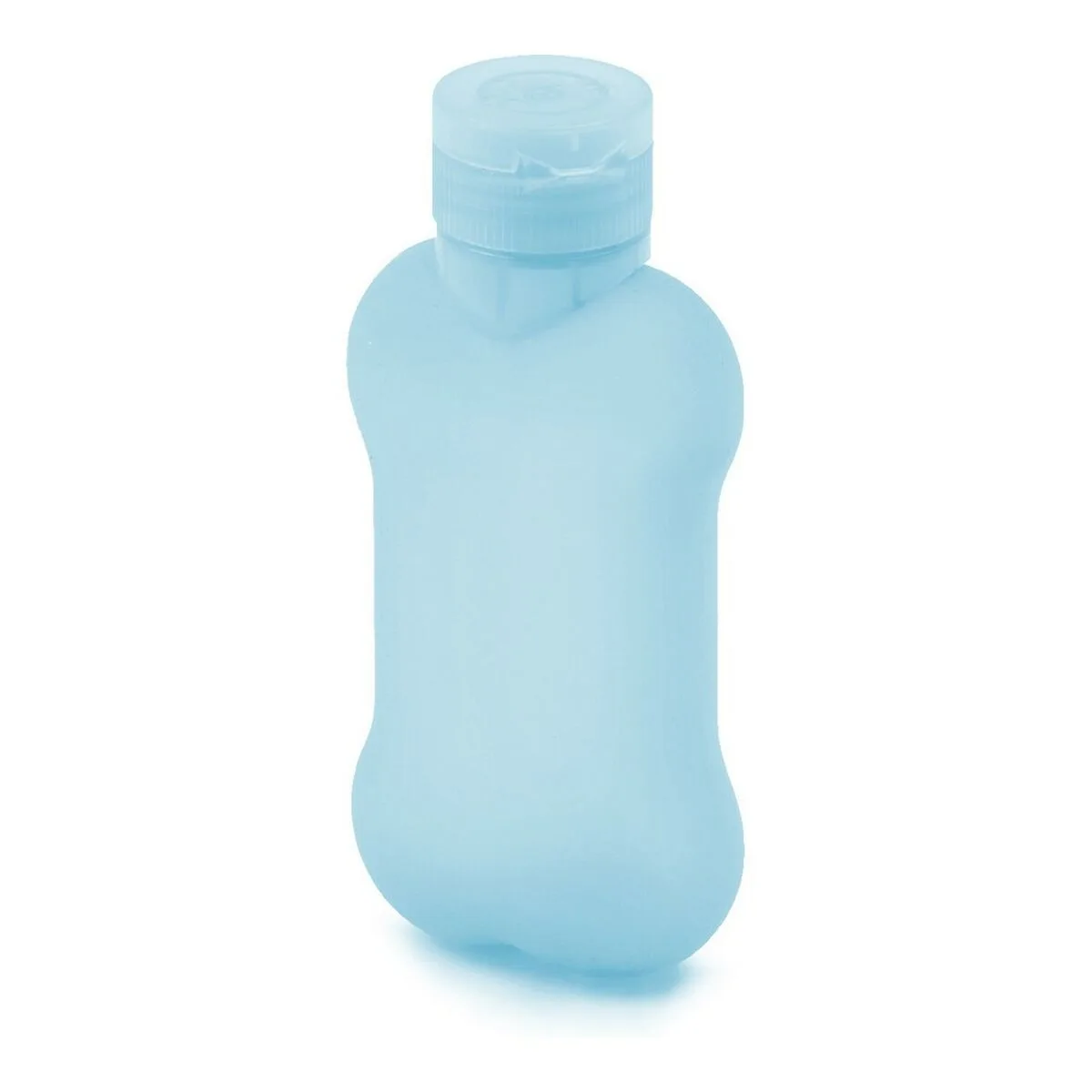 BOTELLA UNITED PETS BON TON PI AZUL SILICONA 100 ML