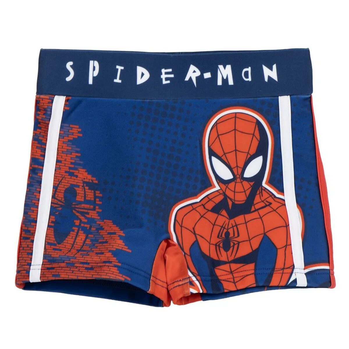BAÑADOR BOXER PARA NIÑOS SPIDER-MAN AZUL OSCURO