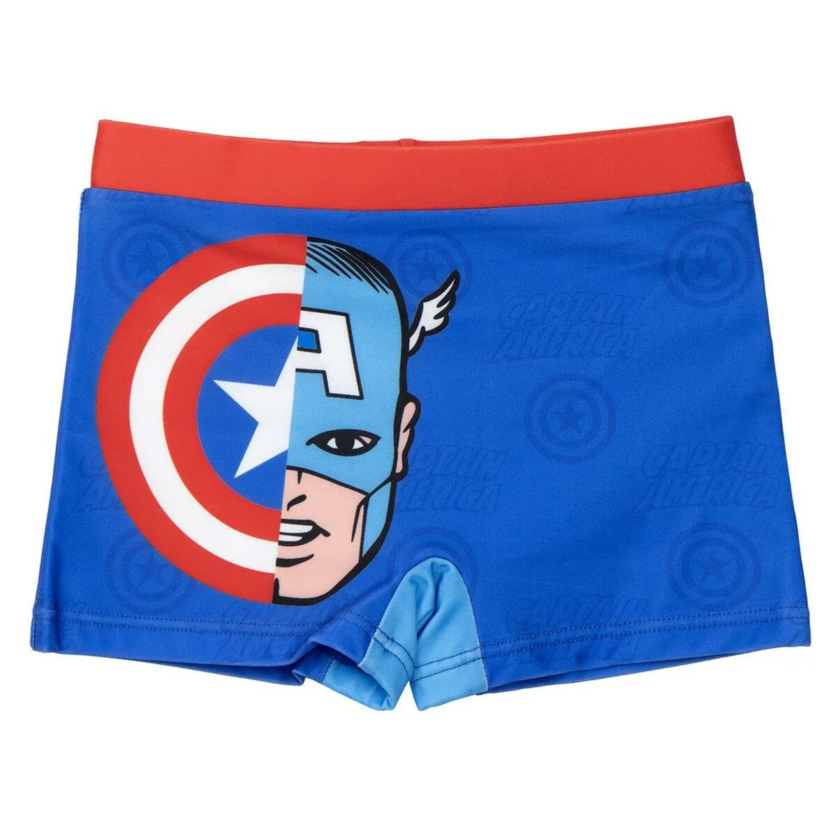 BAÑADOR BOXER PARA NIÑOS THE AVENGERS AZUL OSCURO