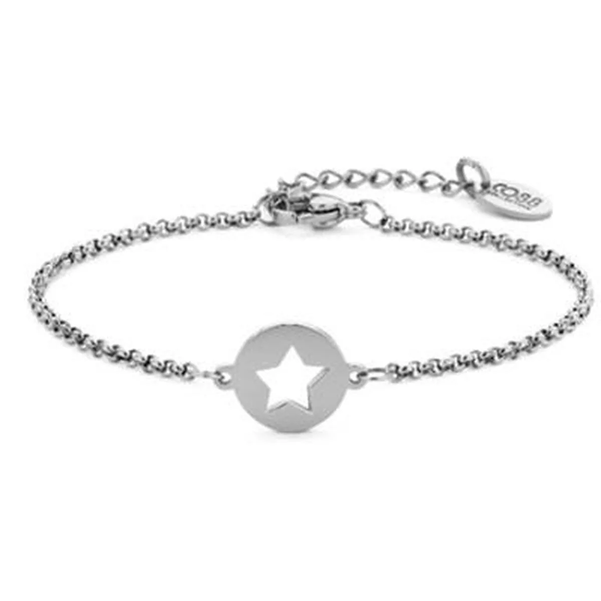 PULSERA MUJER CO88 COLLECTION 8CB-90407 PLATEADO