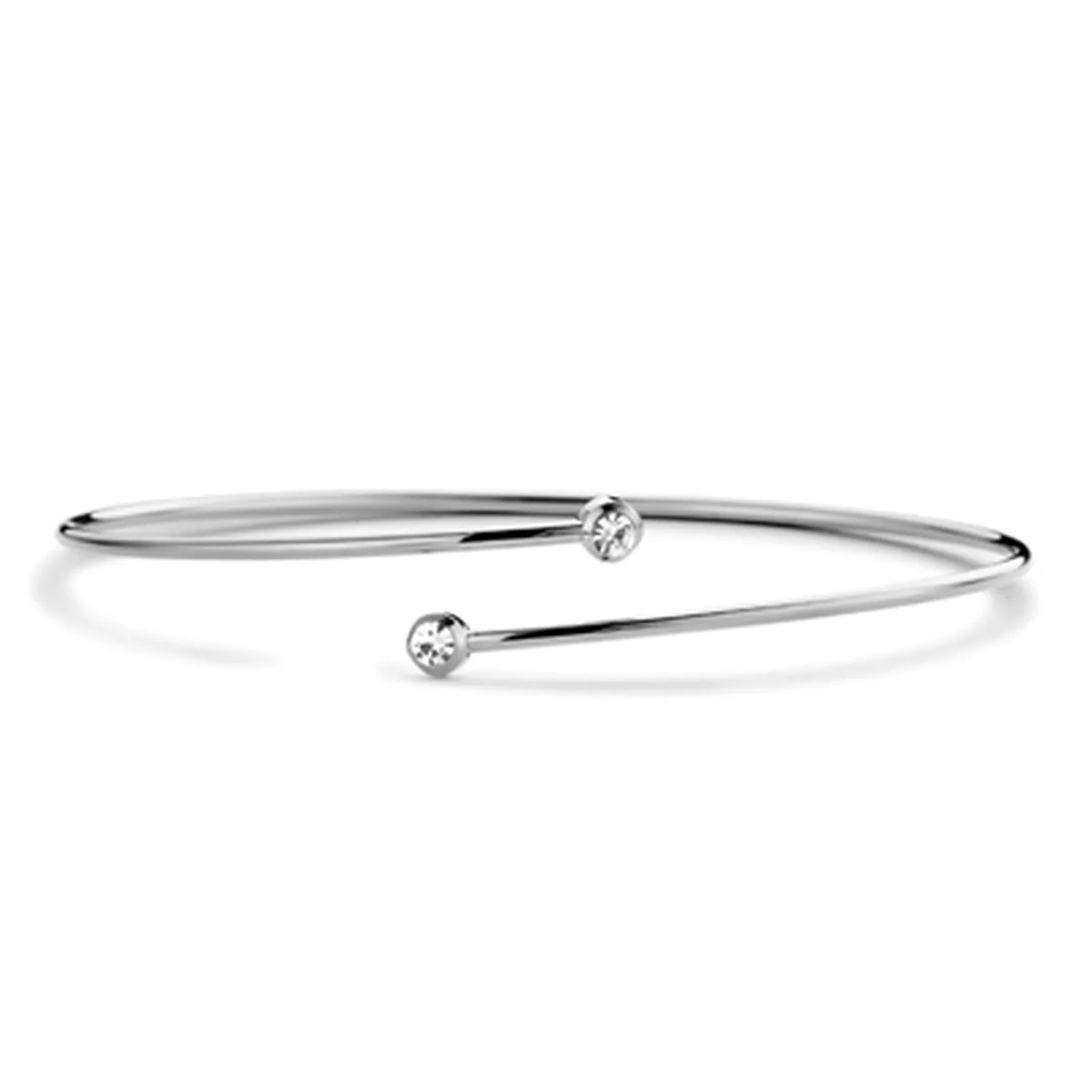 PULSERA MUJER CO88 COLLECTION 8CB-90691 PLATEADO