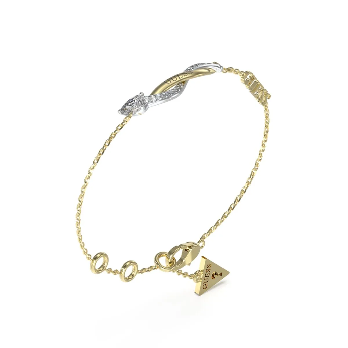 PULSERA MUJER GUESS JUBB05067JWYGRHS DORADO