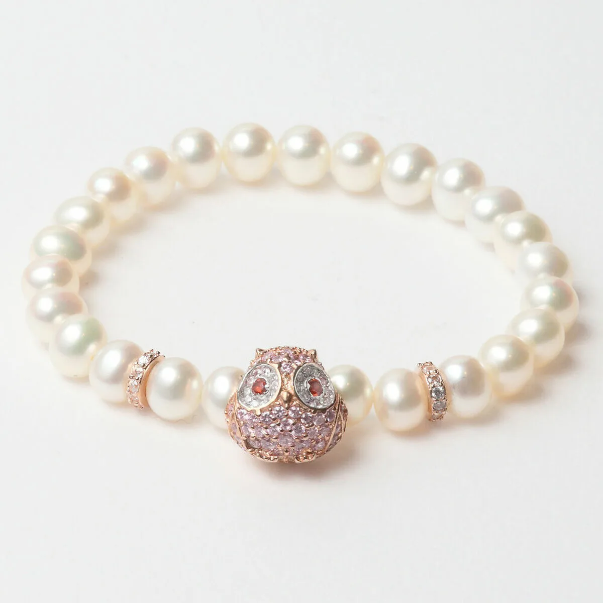 PULSERA MUJER LANCASTER JLA-BR-OWL-2-WH 16 MM