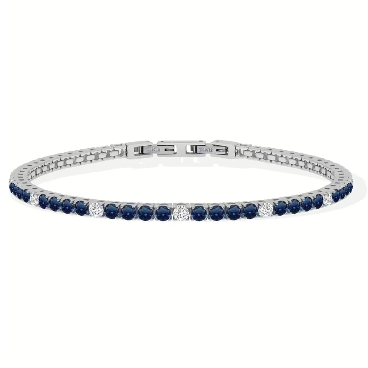 PULSERA MUJER LIU JO MLJ564 PLATEADO AZUL