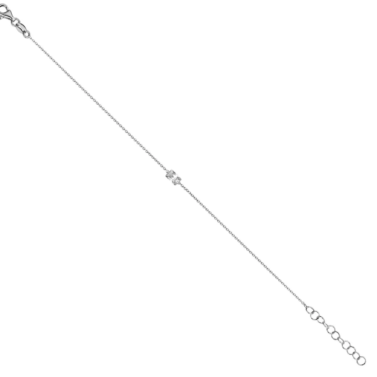 PULSERA MUJER NEW BLING 9NB-0607 PLATEADO