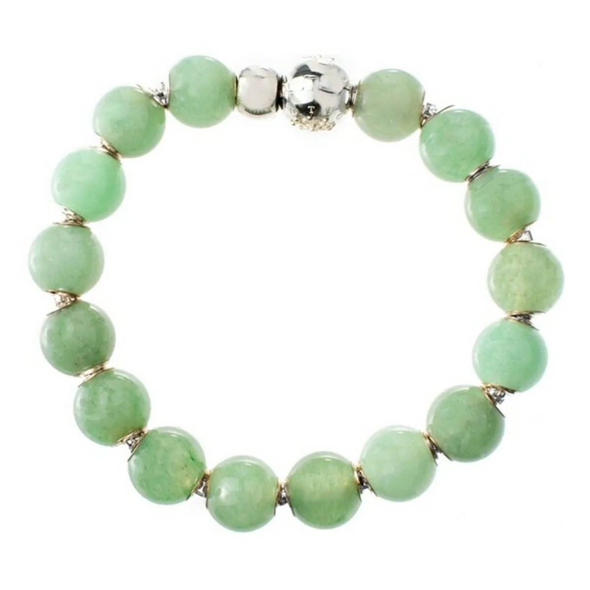 PULSERA MUJER THOMAS SABO KT0148-866-6-L16 VERDE 19 CM