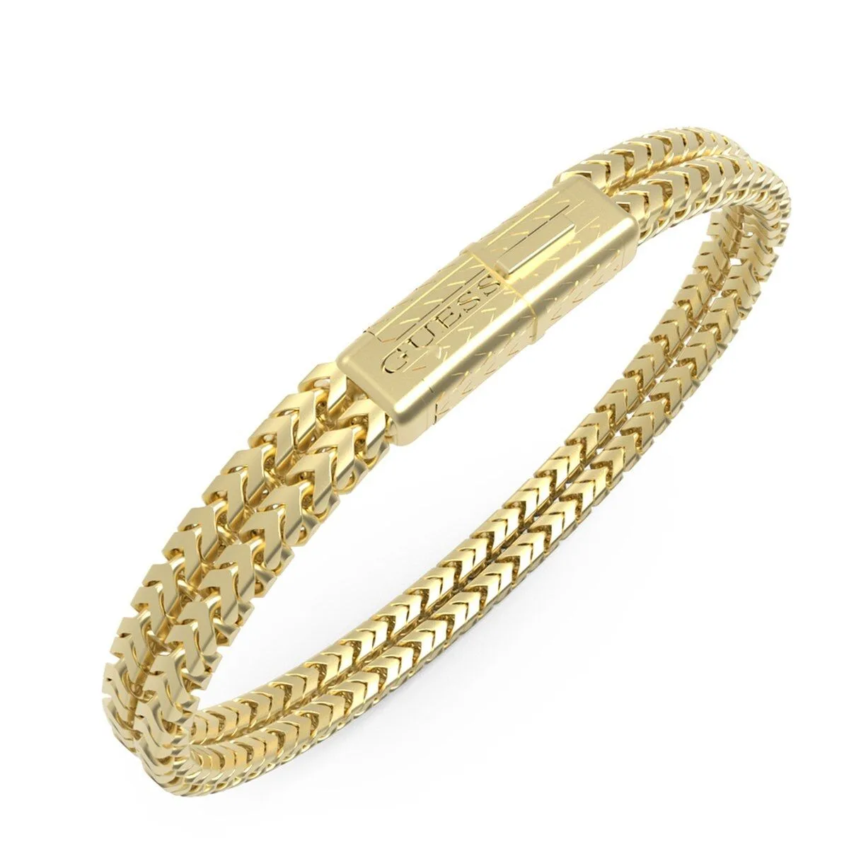 PULSERA HOMBRE GUESS JUMB05030JWYGS DORADO