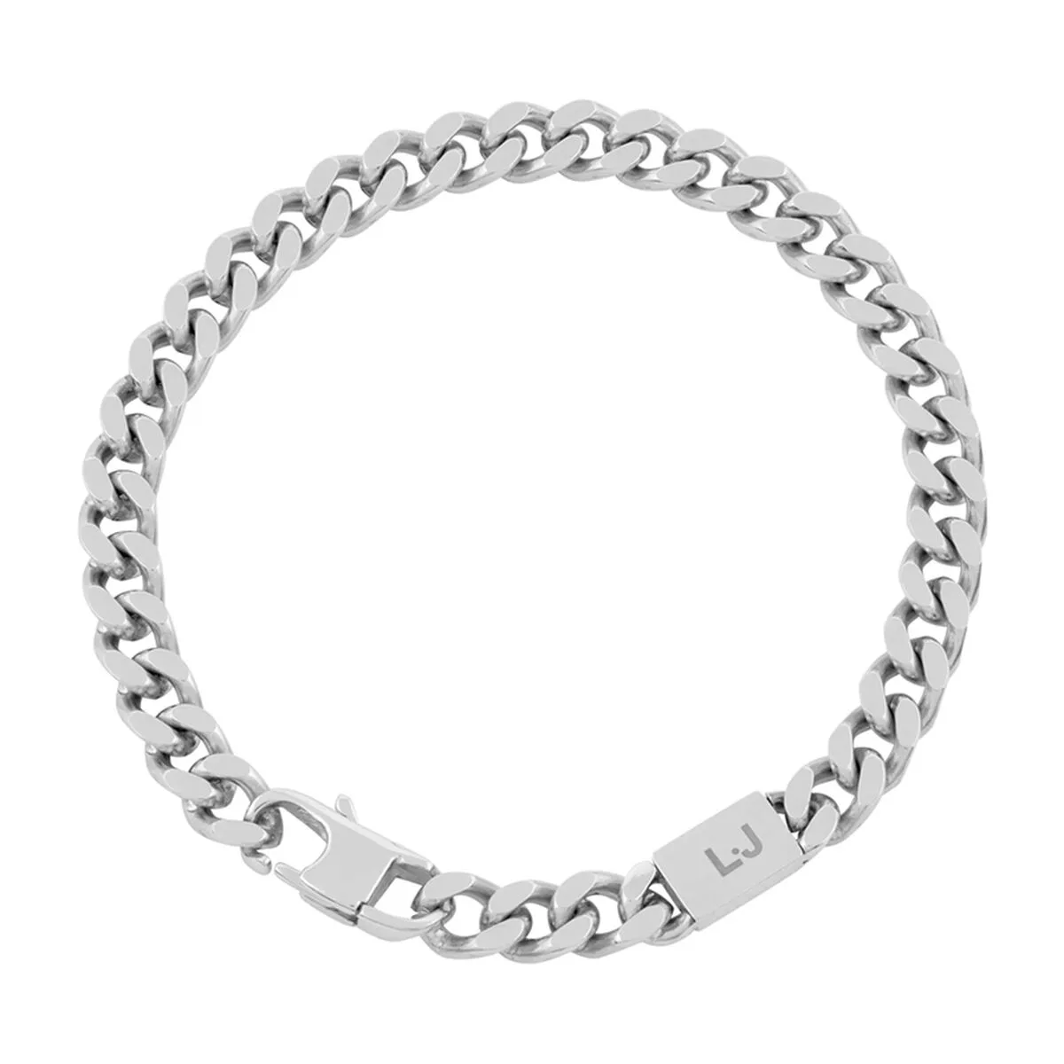 PULSERA HOMBRE LIU JO MLJ305 PLATEADO