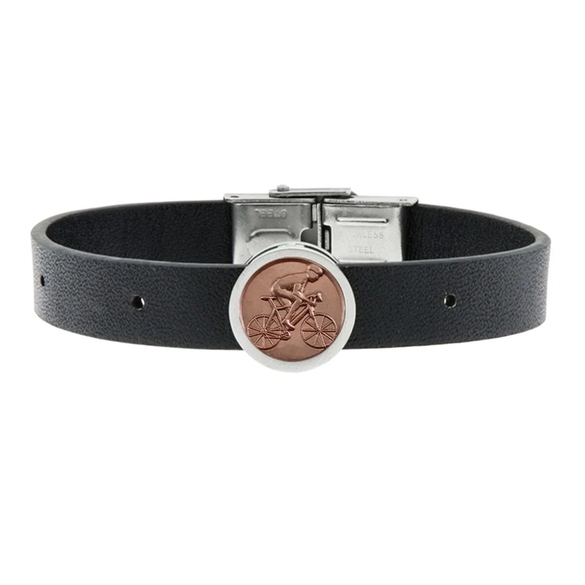 PULSERA HOMBRE TALENT JEWELS TJA-1-01-02-4-1 NEGRO