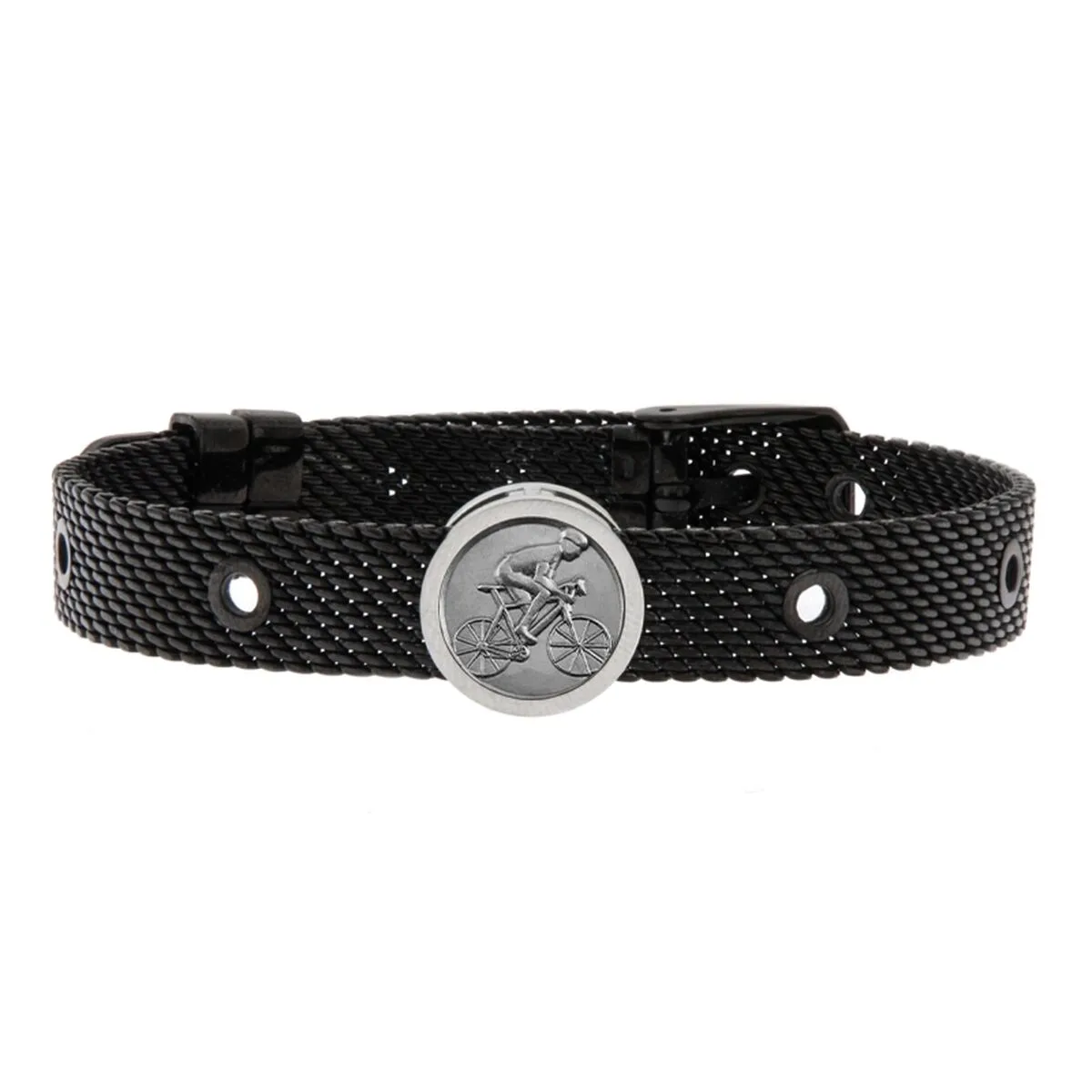 PULSERA HOMBRE TALENT JEWELS TJA-1-01-03-2-235 NEGRO
