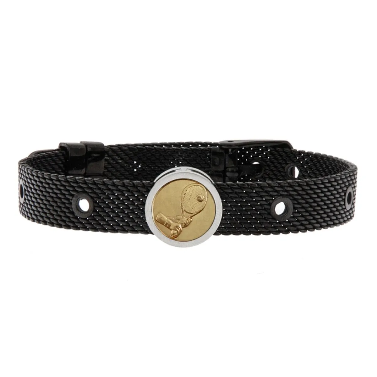 PULSERA HOMBRE TALENT JEWELS TJA-1-18-01-2-215 NEGRO