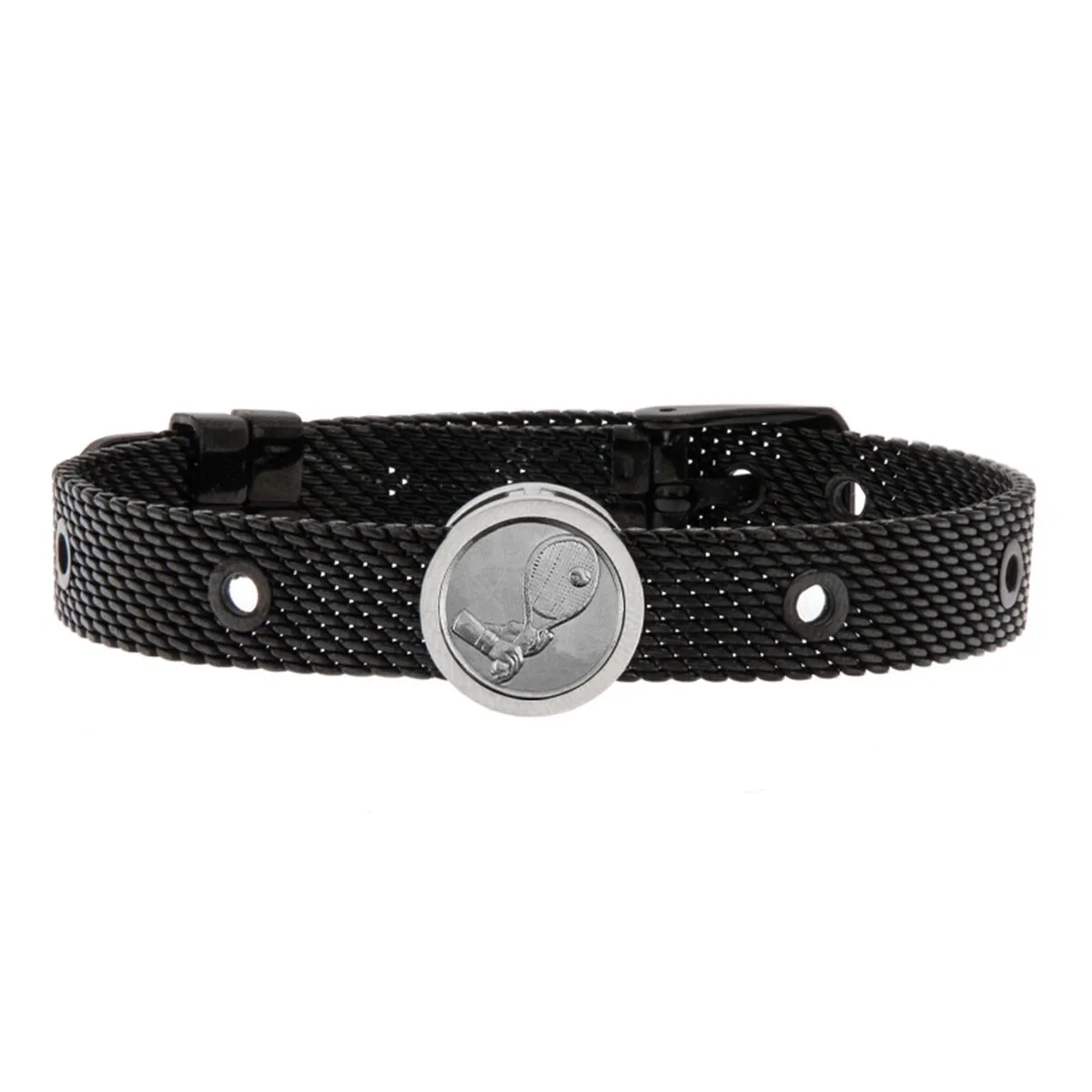 PULSERA HOMBRE TALENT JEWELS TJA-1-18-03-2-215 NEGRO