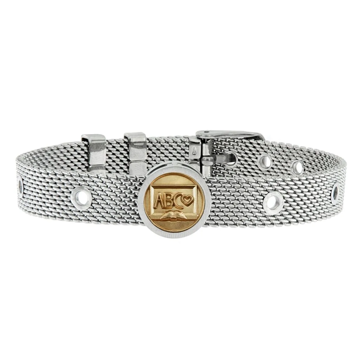 PULSERA HOMBRE TALENT JEWELS TJA-2-06-01-1-215 PLATEADO