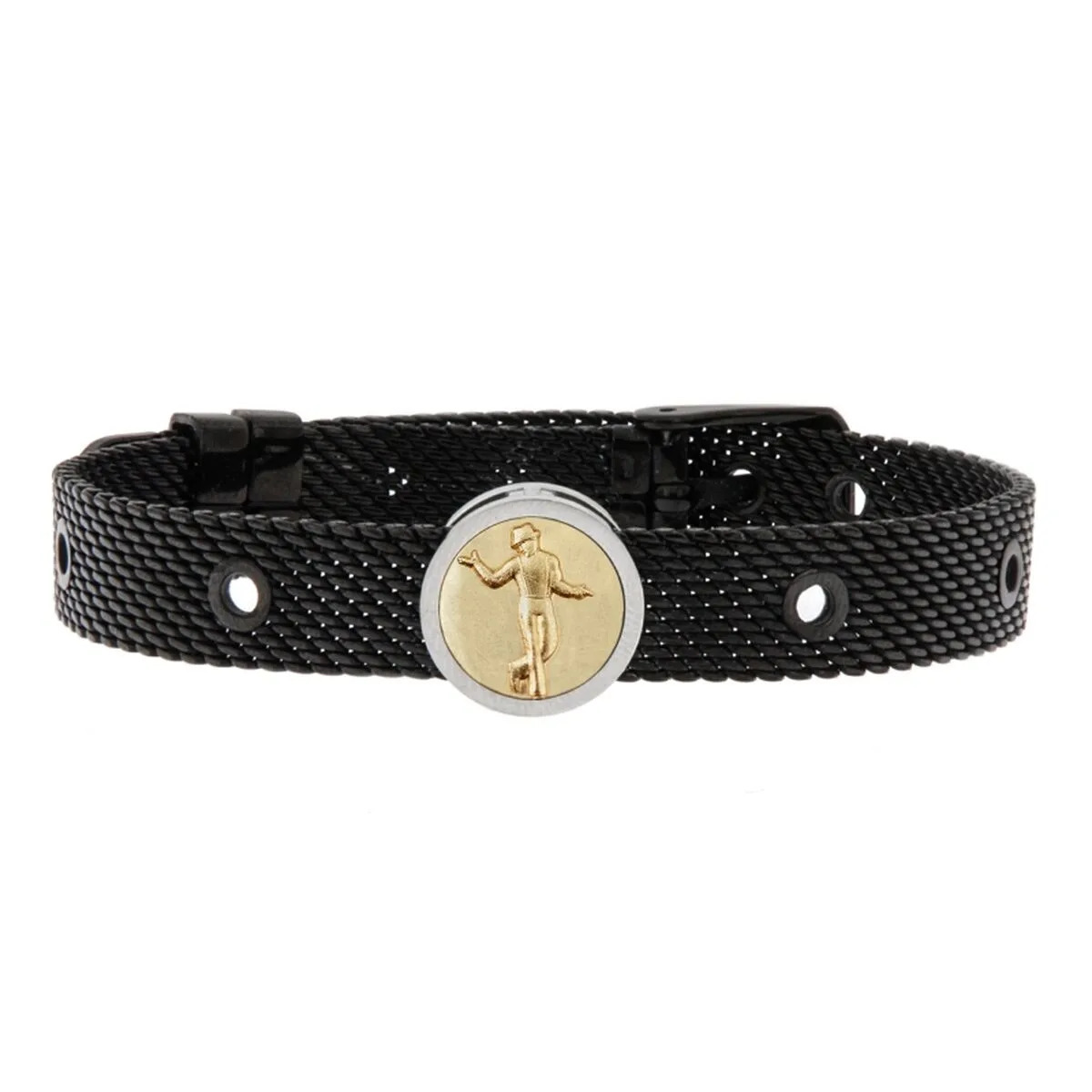 PULSERA HOMBRE TALENT JEWELS TJA-3-17-01-2-215 NEGRO