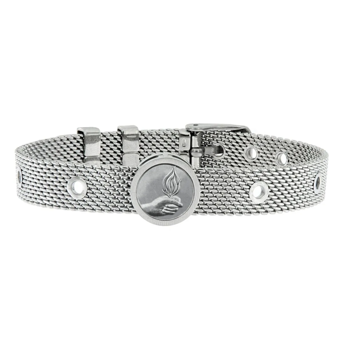PULSERA HOMBRE TALENT JEWELS TJA-5-03-03-1-215 PLATEADO