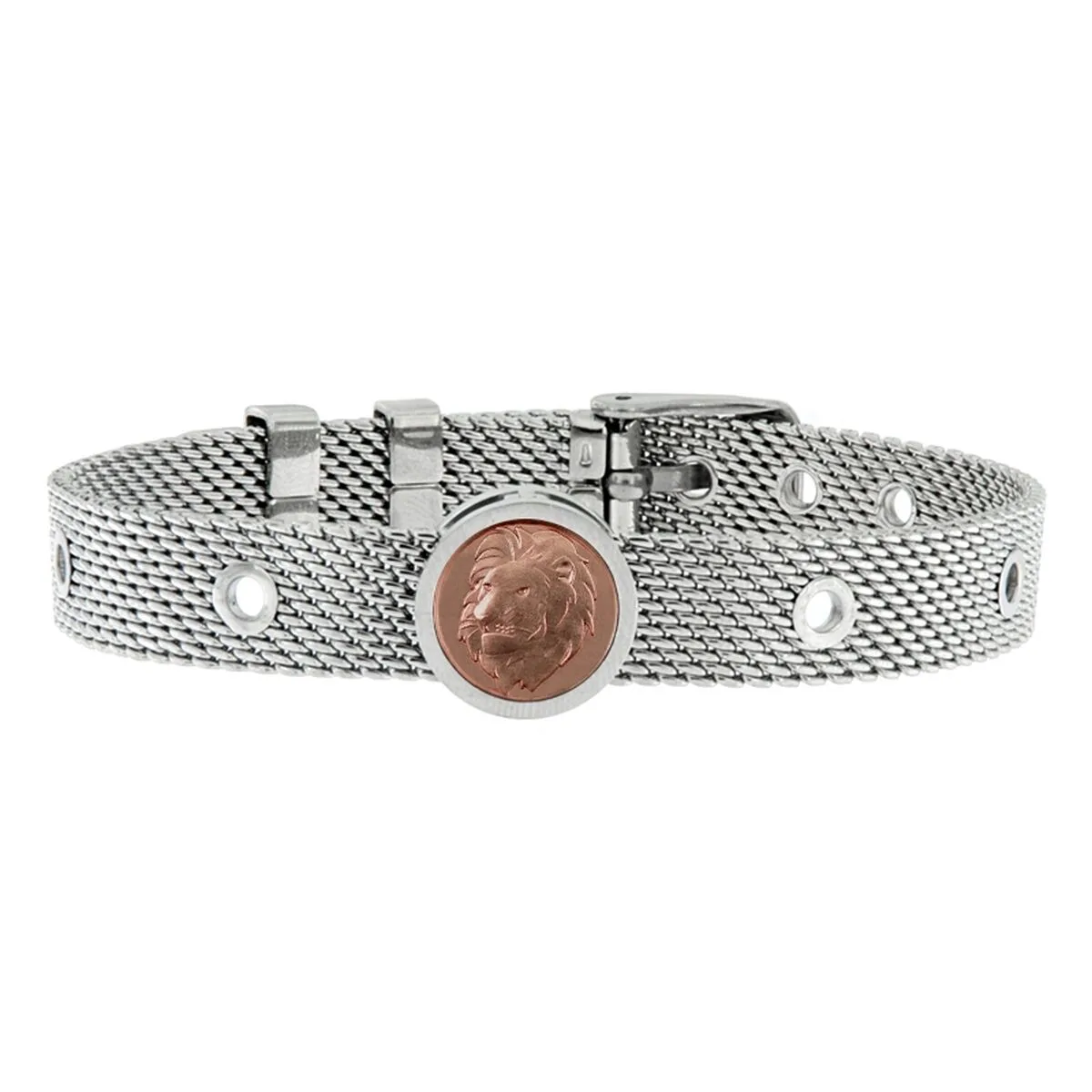 PULSERA HOMBRE TALENT JEWELS TJA-5-05-02-1-215 PLATEADO
