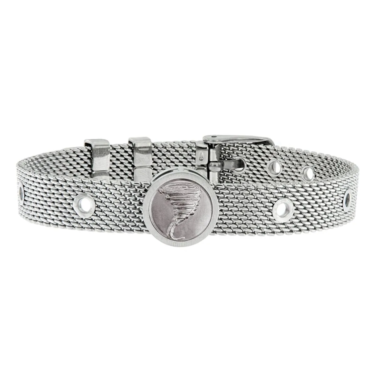 PULSERA HOMBRE TALENT JEWELS TJA-5-12-03-1-215 PLATEADO