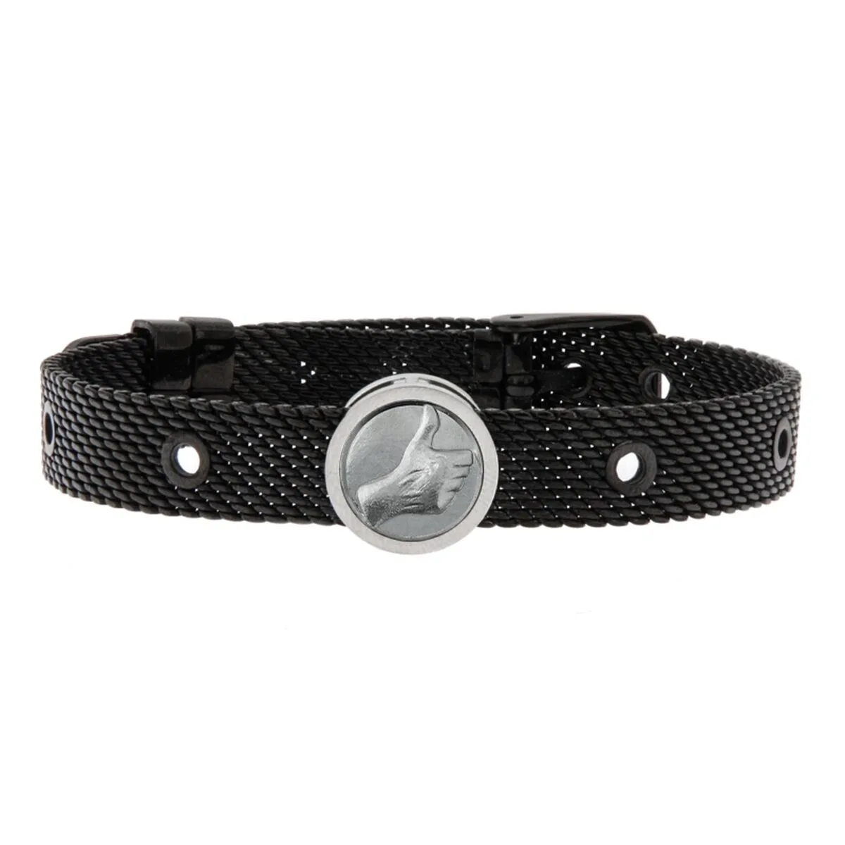 PULSERA HOMBRE TALENT JEWELS TJA-5-13-03-2-215 NEGRO