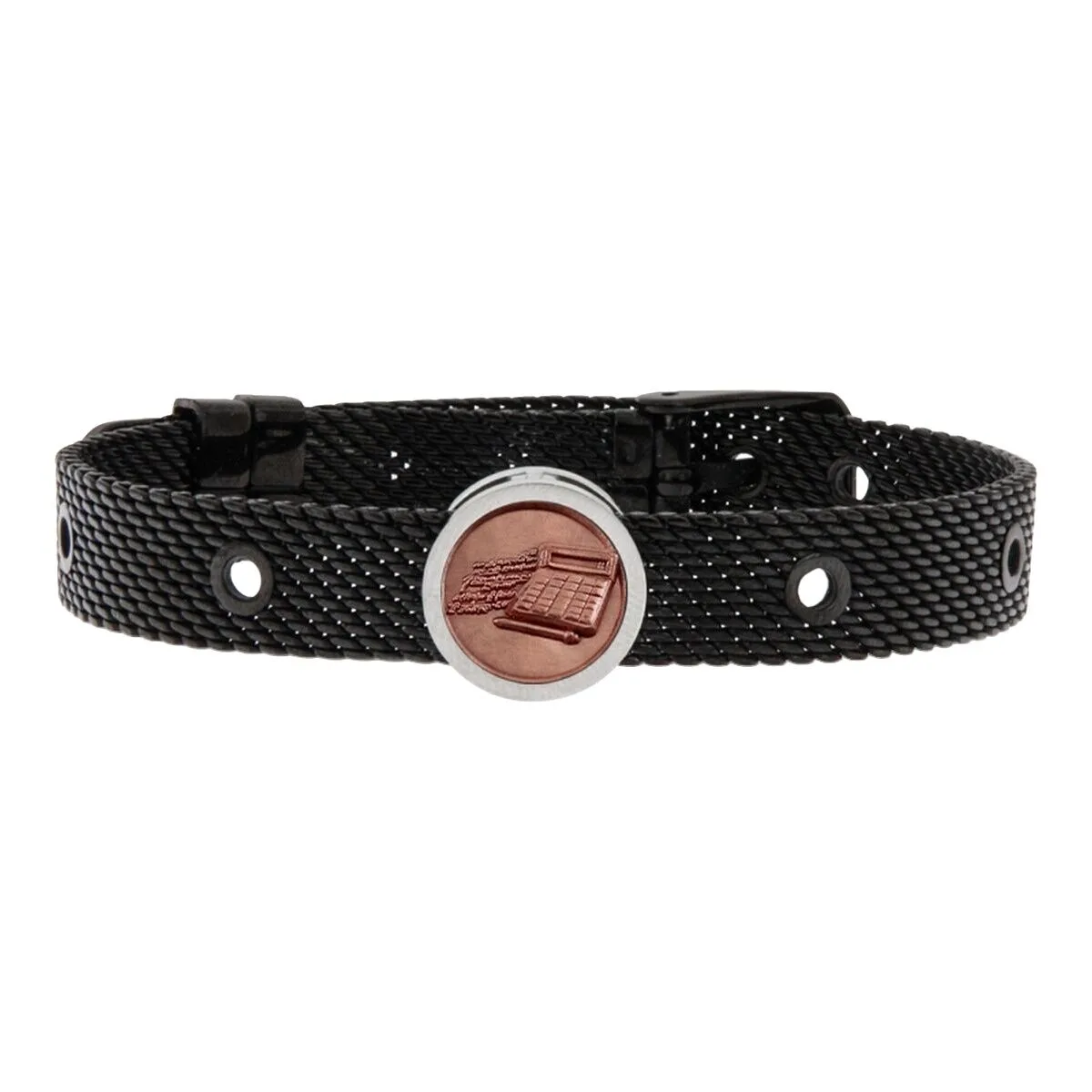 PULSERA UNISEX MATHEMATICIAN TALENT JEWELS TJA-2-02-02-2-235 NEGRO