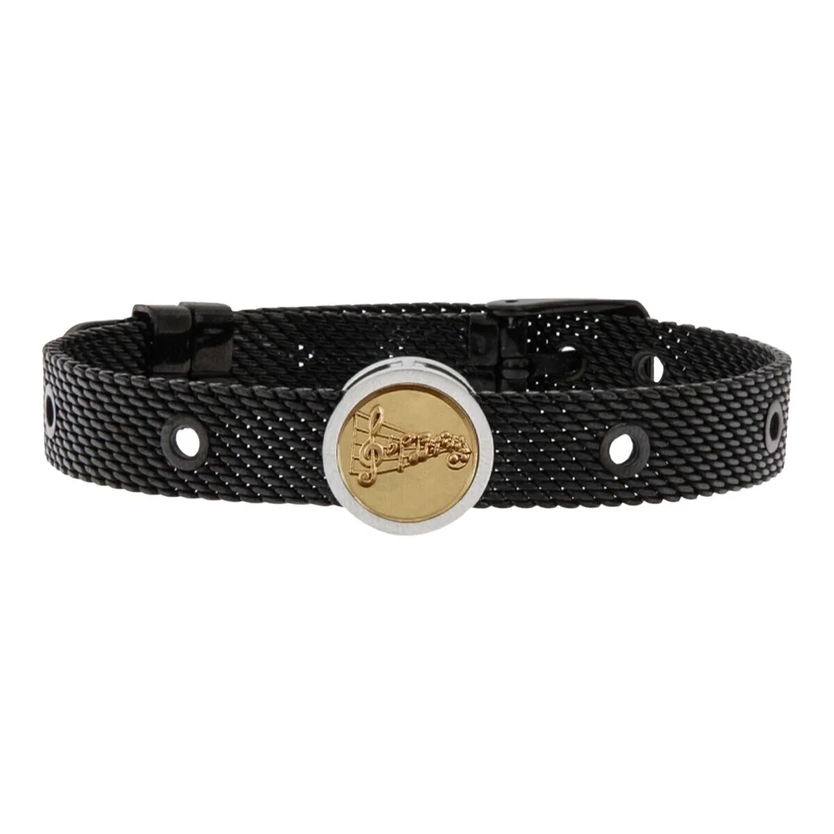 PULSERA UNISEX MUSICIAN TALENT JEWELS TJA-4-11-01-2-235 NEGRO