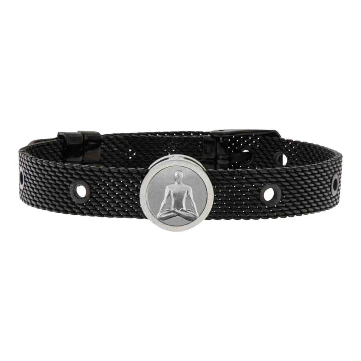PULSERA UNISEX THOUGHTFUL TALENT JEWELS TJA-5-10-03-2-235 NEGRO