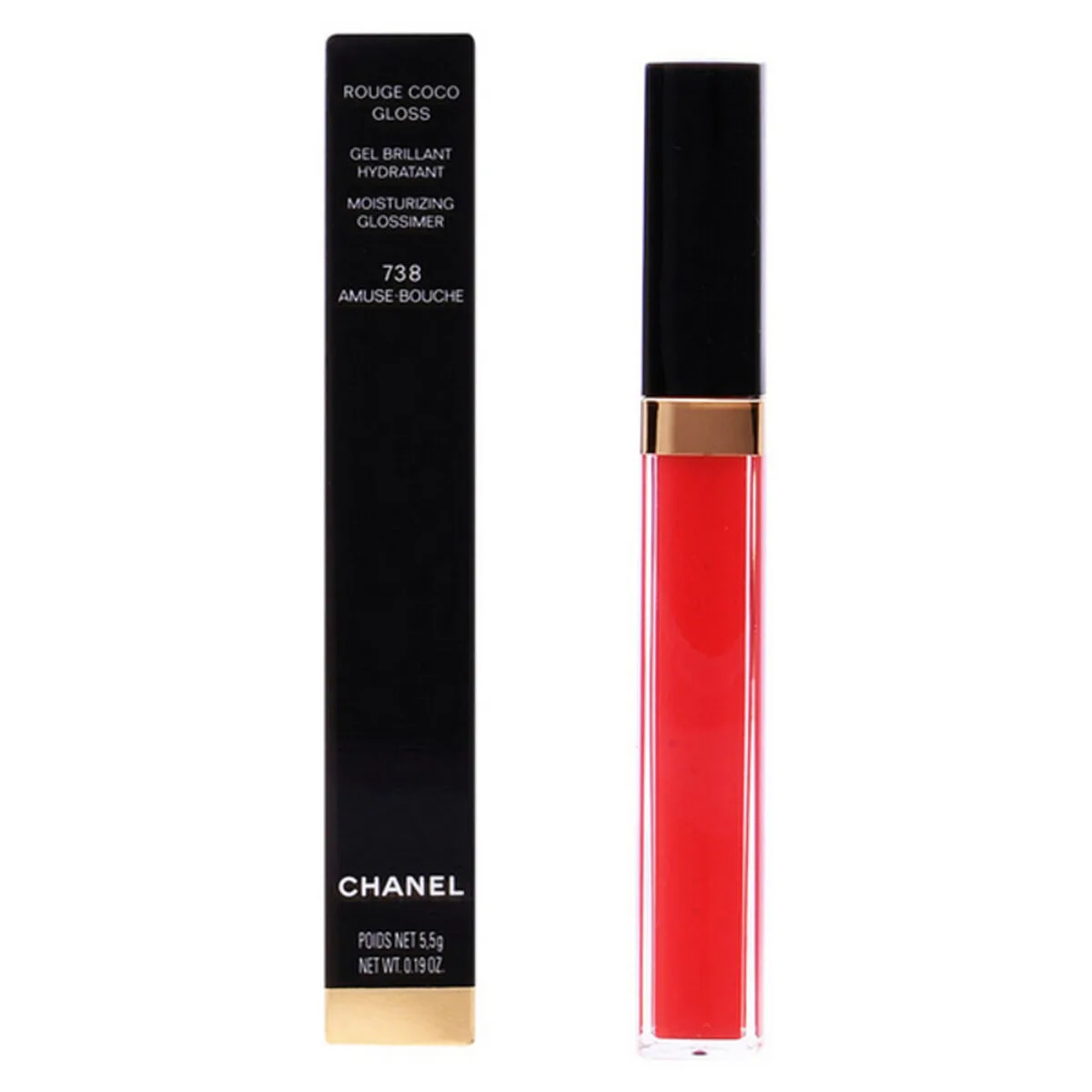 BRILLO DE LABIOS ROUGE COCO CHANEL