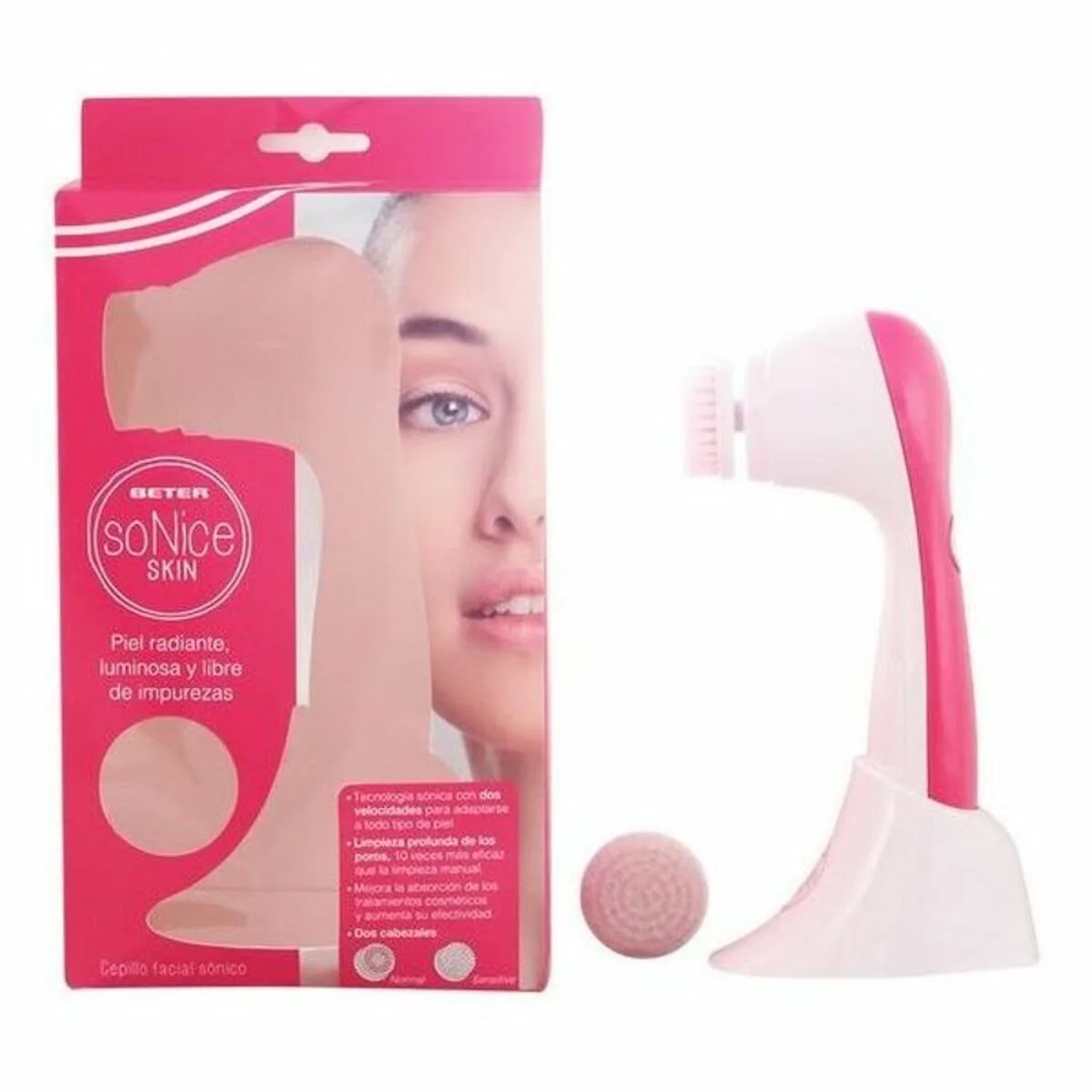 CEPILLO LIMPIADOR FACIAL SÓNICO BETER CEPILLO FACIAL
