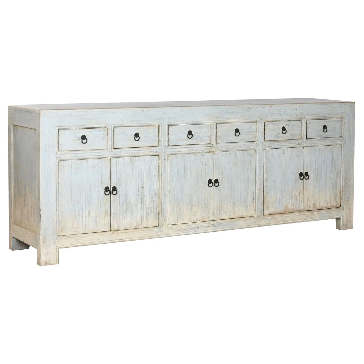 APARADOR HOME ESPRIT MADERA DE OLMO 220 X 45 X 85 CM