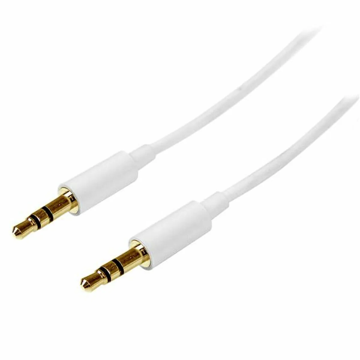 CABLE AUDIO JACK (3,5 MM) STARTECH MU2MMMSWH BLANCO