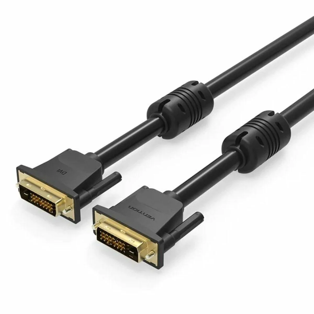 CABLE EXTENSIÓN DVI-D VENTION EAABF NEGRO 1 M