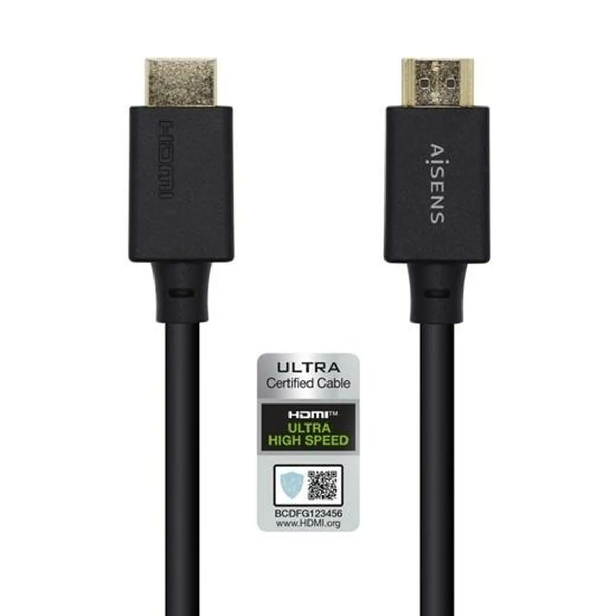 CABLE HDMI AISENS A150-0422 NEGRO 1,5 M