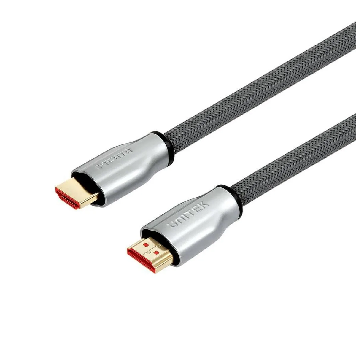 CABLE HDMI UNITEK Y-C136RGY PLATEADO ZINC 1 M