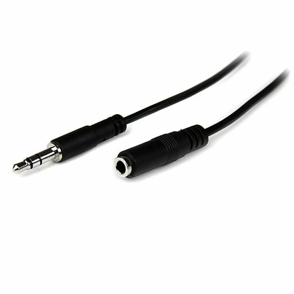 CABLE ALARGADOR JACK (3,5 MM) STARTECH MU2MMFS              (2 M) NEGRO
