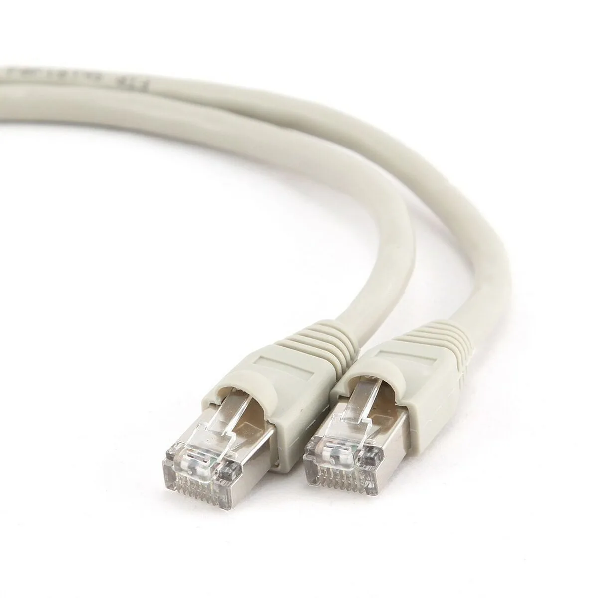 CABLE DE RED RÍGIDO UTP CATEGORÍA 6 GEMBIRD PP6U-5M BLANCO GRIS 5 M