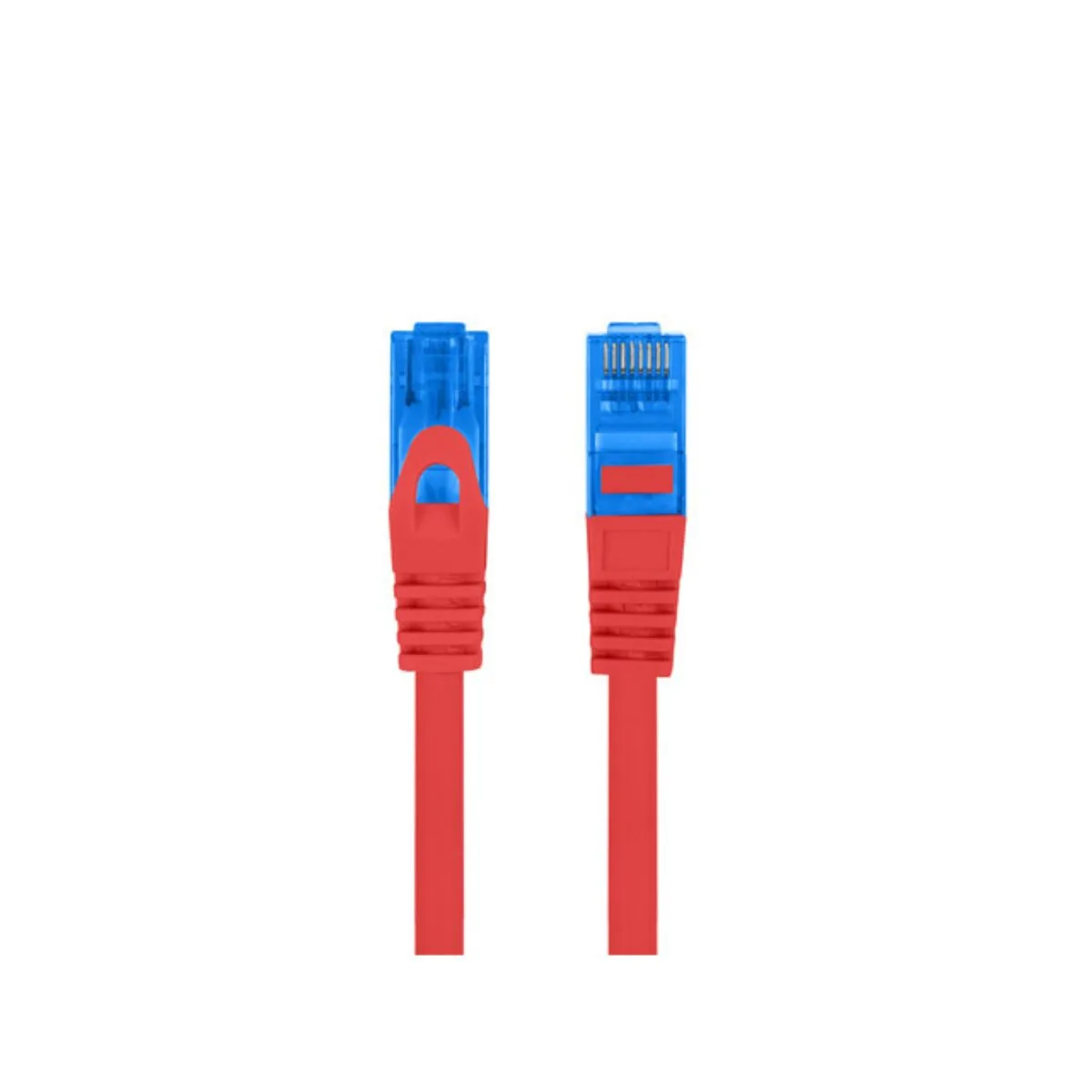 CABLE DE RED RÍGIDO UTP CATEGORÍA 6 LANBERG PCF6A-10CC-0200-R 2 M ROJO