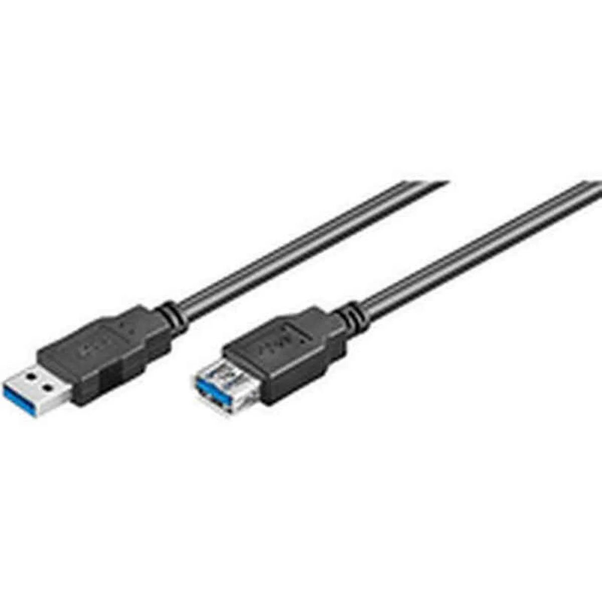 CABLE USB 3.0 EWENT EW-100203-030-N-P NEGRO 3 M (3 M)