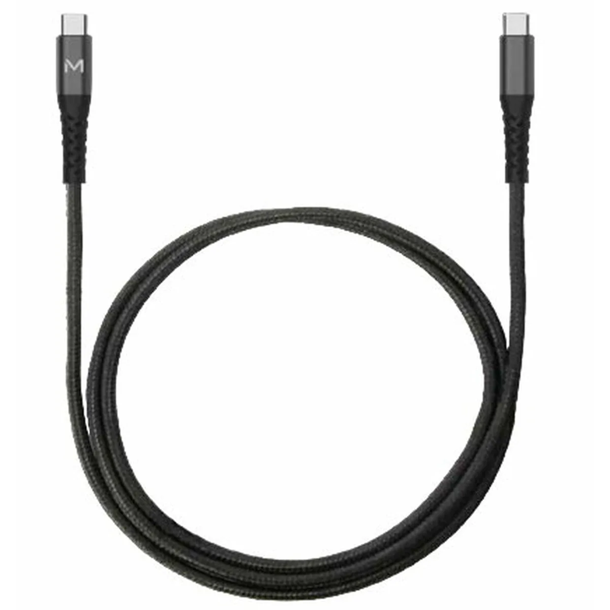 CABLE USB-C MOBILIS 001342 NEGRO 1 M (1 UNIDAD)
