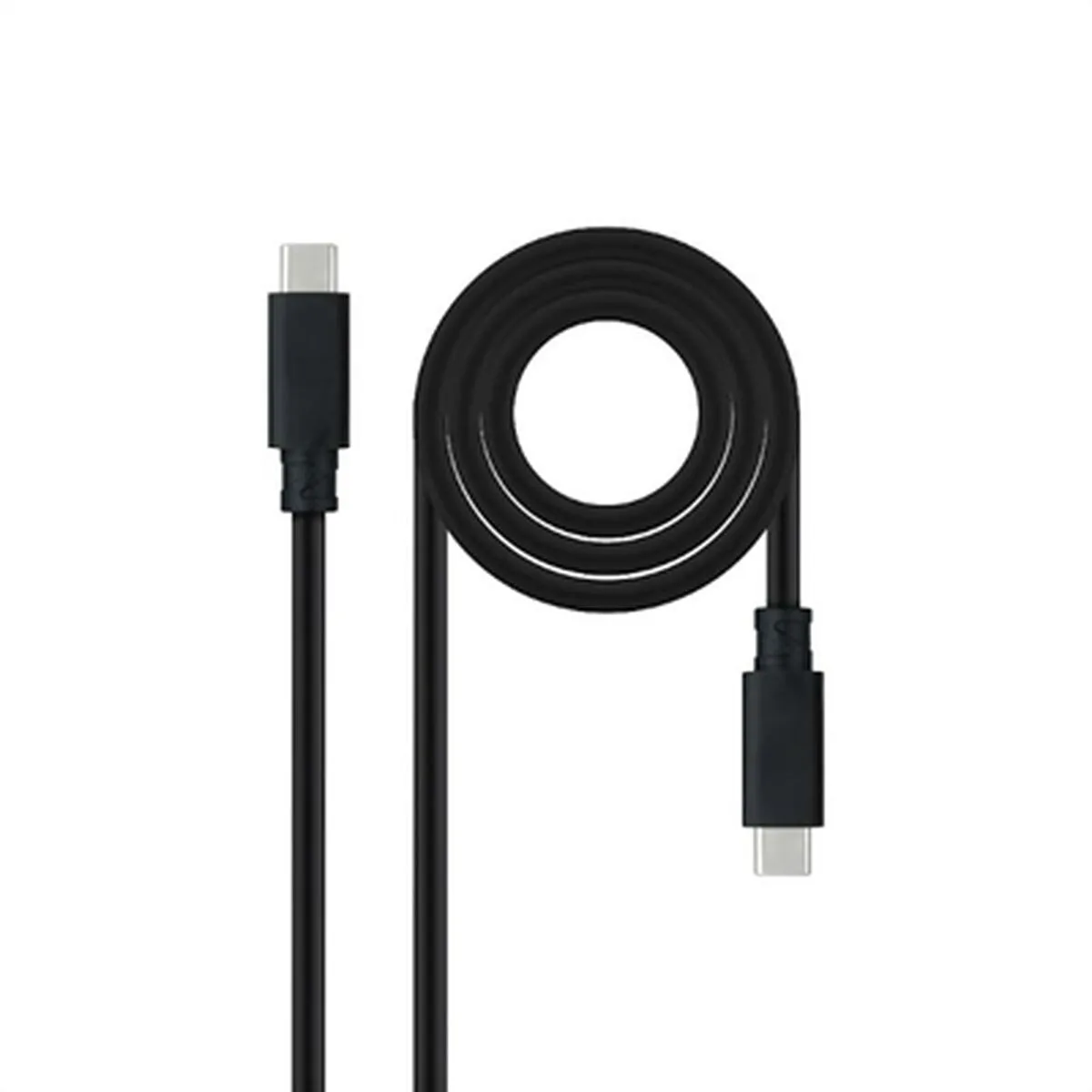 CABLE USB-C NANOCABLE 10.01.4100 NEGRO 50 CM (1 UNIDAD)