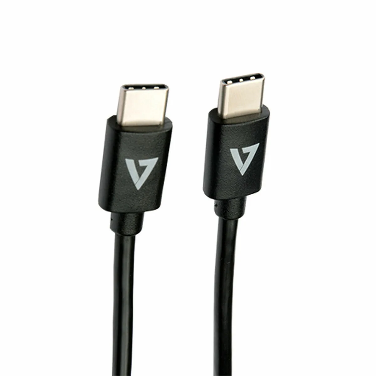 CABLE USB-C V7 9743702000 NEGRO 2 M (1 UNIDAD)